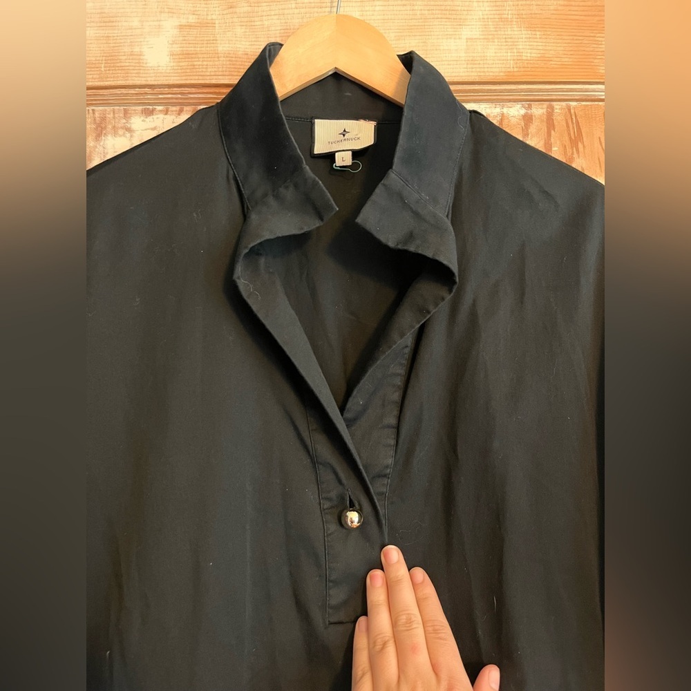 TUCKERNUCK Black Willow Blouse - L - Picture 4 of 5